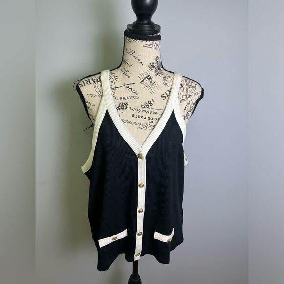 J.Crew Vintage rib lady tank top NWT Size 2X - Picture 3 of 10